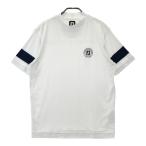 FOOT JOY foot Joy с высоким воротником короткий рукав футболка оттенок белого L Golf одежда мужской 