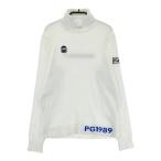 PEARLY GATES Pearly Gates ta-toru шея вязаный свитер Logo оттенок белого 0 Golf одежда женский 