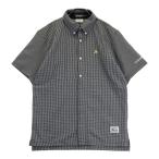 LE COQ GOLF Le Coq Golf рубашка с коротким рукавом кнопка down sia футбол в клетку оттенок черного L Golf одежда мужской 