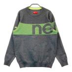 NEW BALANCE GOLF New balance вязаный свитер серый серия 4 Golf одежда мужской 
