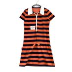 LE COQ GOLF Le Coq Golf короткий рукав One-piece orange серия M Golf одежда женский 