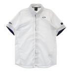 OAKLEY Oacley рубашка с коротким рукавом кнопка down оттенок белого XL Golf одежда мужской 