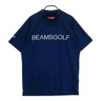 BEAMS GOLF Beams Golf 2024 год модели с высоким воротником короткий рукав футболка Logo принт темно-синий серия S Golf одежда мужской 