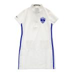 DELSOL Delsol половина Zip короткий рукав One-piece оттенок белого L Golf одежда женский 