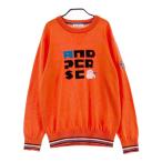 AND PER SE Anne Pas . шерсть . Logo вязаный свитер orange серия M Golf одежда мужской 