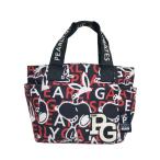 PEARLY GATES Pearly Gates ×PEANUTS Cart сумка Logo Snoopy общий рисунок темно-синий серия Golf одежда 