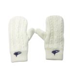 BEAMS GOLF Beams Golf с изнанки флис рукавица вязаный оттенок белого Golf одежда 