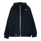 OAKLEY Oacley ; обратная сторона ворсистый тренировочный Zip Parker оттенок черного XL Golf одежда мужской 