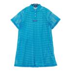 PEARLY GATES Pearly Gates 2025 год модели короткий рукав Layered One-piece окантовка рисунок оттенок голубого 1 Golf одежда женский 