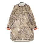 PEARLY GATES Pearly Gates 2024 год модели длинный рукав One-piece лошадь шланг рисунок оттенок бежевого 0 Golf одежда женский 