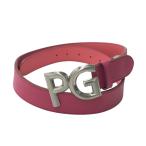 PEARLY GATES Pearly Gates ремень Logo общий рисунок розовый серия Golf одежда 