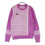 FILA GOLF filler Golf вязаный свитер тысяч птица рисунок лиловый серия L Golf одежда мужской 