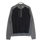FOOT JOY foot Joy половина Zip Hybrid вязаный свитер серый серия XL Golf одежда мужской 