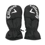 CALLAWAY Callaway с логотипом с хлопком рукавица оттенок черного Golf одежда 