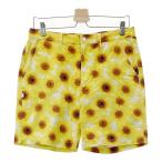 JACK BUNNY Jack ba колено шорты hi вокруг общий рисунок оттенок желтого 4 Golf одежда мужской 