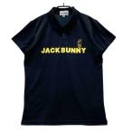 JACK BUNNY ジャックバニー ×ドラえもん 半袖ポロシャツ  ブラック系 2 ゴルフウェア レディース