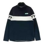 NEW BALANCE GOLF New balance ta-toru шея длинный рукав вязаный свитер оттенок черного 5 Golf одежда мужской 