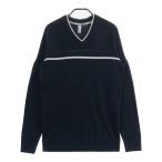 ADIDAS GOLF Adidas Golf EH3670 V шея вязаный свитер оттенок черного M Golf одежда мужской 