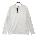 [ новый товар ]ADIDAS GOLF Adidas Golf JE1419 2024 год модели длинный рукав тренировочный общий рисунок оттенок белого 2XL Golf одежда мужской 