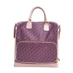 RESURRECTION leather re расческа .n сумка "Boston bag" kiko-nia общий рисунок лиловый серия Golf одежда 