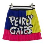 [ новый товар ]PEARLY GATES Pearly Gates 055-1134412 точка воздушный юбка в складку Logo темно-синий серия 0 Golf одежда женский 
