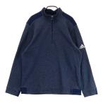 ADIDAS GOLF Adidas Golf GH8007 половина Zip тренировочный футболка темно-синий серия M Golf одежда мужской 