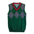 TOMMY HILFIGER GOLF Tommy Hilfiger Golf вязаный лучший a-ga il рисунок оттенок зеленого LL Golf одежда мужской 