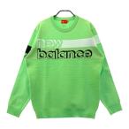 NEW BALANCE GOLF New balance длинный рукав вязаный свитер оттенок зеленого 4 Golf одежда мужской 