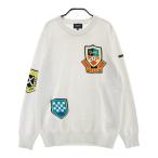 PEARLY GATES Pearly Gates вязаный свитер оттенок белого 4 Golf одежда мужской 