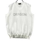 DANCE WITH DRAGON Dance With Dragon V шея вязаный лучший стразы оттенок белого 4 Golf одежда мужской 