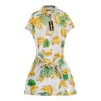 [ новый товар ]LOUD MOUTH громкий мышь короткий рукав One-piece banana общий рисунок оттенок белого M Golf одежда женский 