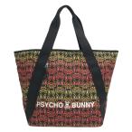PSYCHO BUNNY носорог koba колено запирающийся шкафчик большая сумка общий рисунок orange серия Golf одежда 