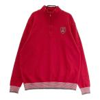 23 район GOLFnijuu thank Golf половина Zip вязаный свитер оттенок красного L Golf одежда мужской 