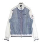 CALLAWAY Callaway 2WAY обратная сторона сетка Zip жакет тысяч птица рисунок оттенок белого M Golf одежда мужской 