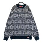 NEW BALANCE GOLF New balance длинный рукав вязаный свитер общий рисунок оттенок черного 6 Golf одежда мужской 