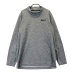 SRIXON Srixon by DESCENTE с высоким воротником футболка с длинным рукавом обратная сторона ворсистый серый серия LL Golf одежда мужской 