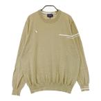 PEARLY GATES Pearly Gates 2024 год модели шерсть . вязаный свитер оттенок бежевого 5 Golf одежда мужской 