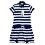 [ новый товар ]FILA GOLF filler Golf короткий рукав One-piece окантовка рисунок темно-синий серия M Golf одежда женский 