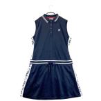 [ новый товар ]FILA GOLF filler Golf безрукавка Polo One-piece общий рисунок темно-синий серия L Golf одежда женский 