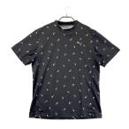 PUMA GOLF Puma Golf с высоким воротником короткий рукав футболка общий рисунок оттенок черного L Golf одежда мужской 