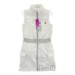 [ новый товар ]LOUD MOUTH громкий мышь обратная сторона ворсистый боа переключатель безрукавка One-piece оттенок белого S Golf одежда женский 