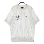 ROUGH&amp;SWELLla вентилятор dos well 2024 год модели обратная сторона сетка короткий рукав жакет утконос оттенок белого M Golf одежда мужской 