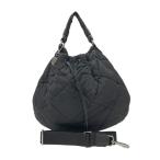 ショッピングmoncler MONCLER モンクレール  2WAYショルダーバッグ 巾着型  ブラック系