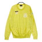 PEARLY GATES Pearly Gates 30 годовщина вязаный свитер оттенок желтого 1 Golf одежда женский 