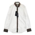 DOLCE & GABBANA ドルチェ アンド ガッバーナ  長袖シャツ ストライプ ホワイト系 39 メンズ