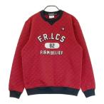 LE COQ GOLF Le Coq Golf стеганое полотно с хлопком длинный рукав футболка оттенок красного M Golf одежда мужской 