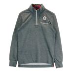 23 район GOLFnijuu thank Golf накладывающийся надеты способ длинный рукав вязаный свитер серый серия M Golf одежда мужской 