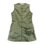 WAACwak2024 год модели безрукавка Zip One-piece хаки серия 2 Golf одежда женский 