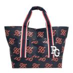 PEARLY GATES Pearly Gates запирающийся шкафчик сумка большая сумка Logo рисунок PG темно-синий серия Golf одежда 