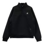 FILA GOLF filler Golf MK4JM404 половина Zip картон вязаный футболка оттенок черного M Golf одежда мужской 